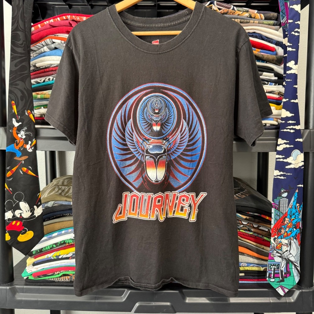 Modern Black Journey Asia Tour 2017 Graphic Band T-Shirt Size Medium